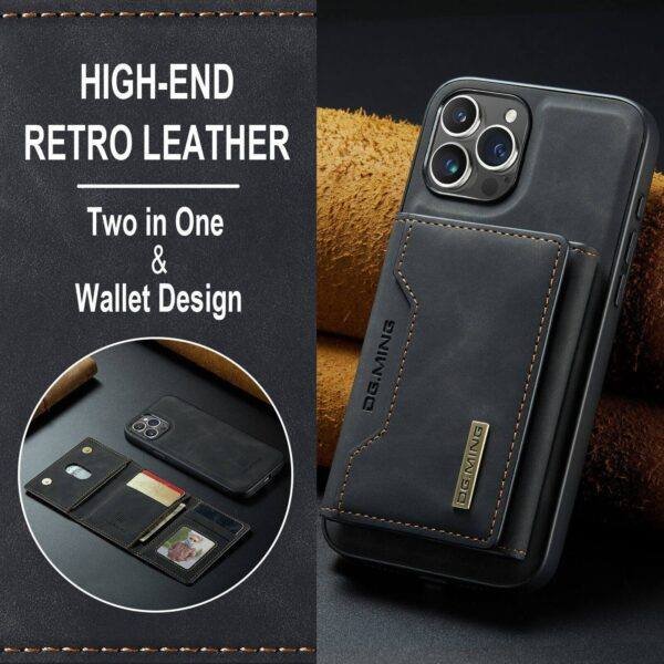 Flip Magnetic Leather Case & Wallet - Image 7
