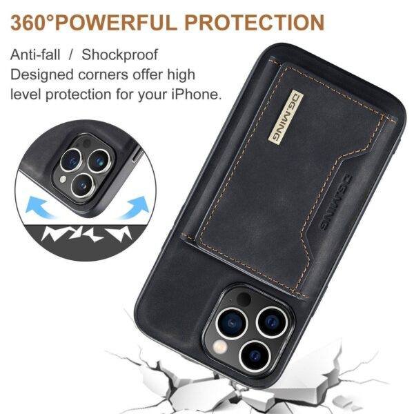 Flip Magnetic Leather Case & Wallet - Image 2