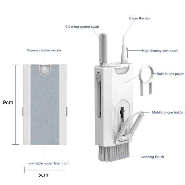 8-in-1 TG Electronic Cleaner Kit - White - Image 2