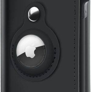 Premium Leather AirTag Pop-up Wallet