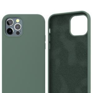 Green Smooth Silicone Inner Soft Microfiber Case