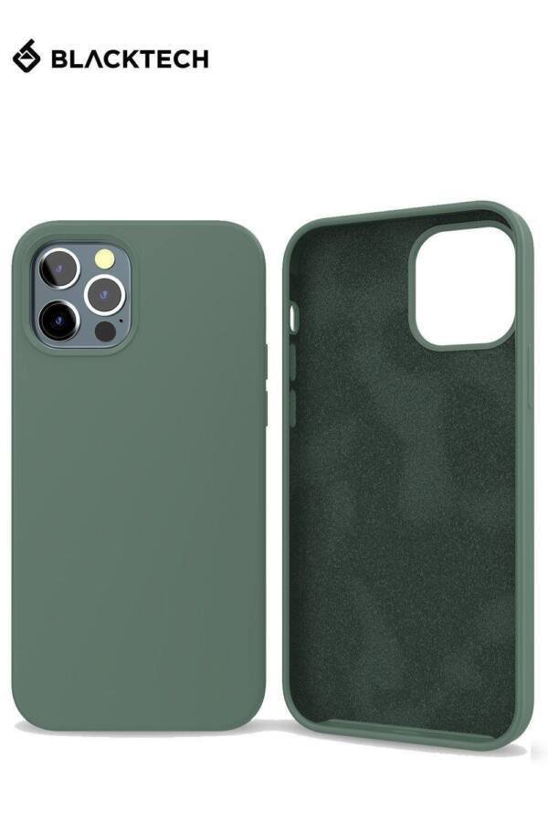 Green Smooth Silicone Inner Soft Microfiber Case