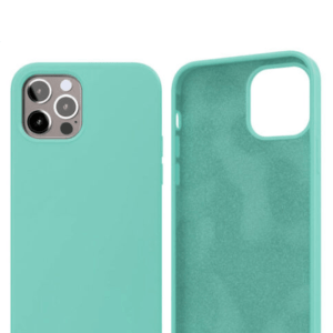 Mint Smooth Silicone Inner Soft Microfiber Case