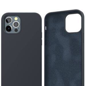 Midnight Blue Smooth Silicone Inner Soft Microfiber Case