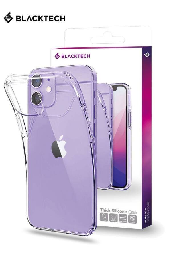 Clear Crystal Clear Case Cover Non-Yellowing Hard Back, Slim Shockproof Bumper - Wireless Charging Compatible