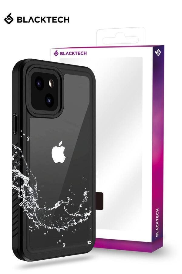 Black Blacktech Waterproof Case