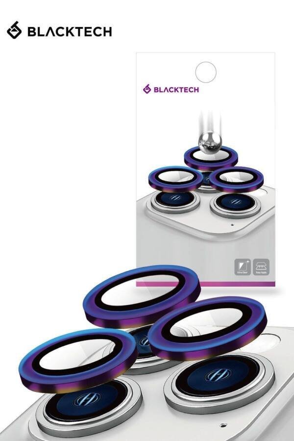 Rainbow Aluminum Alloy Shield Camera Glass Protector
