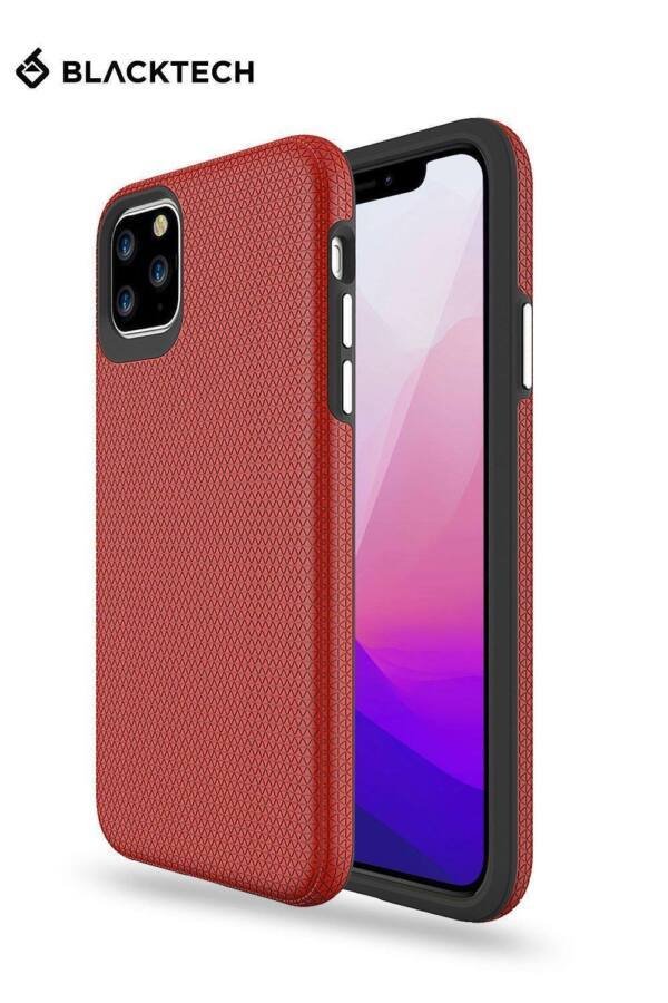 Red Armor Back Triangle Case