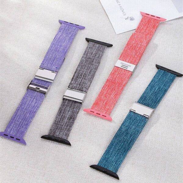 Silver TG Titanium Steel Band Apple Watch Band - Image 5