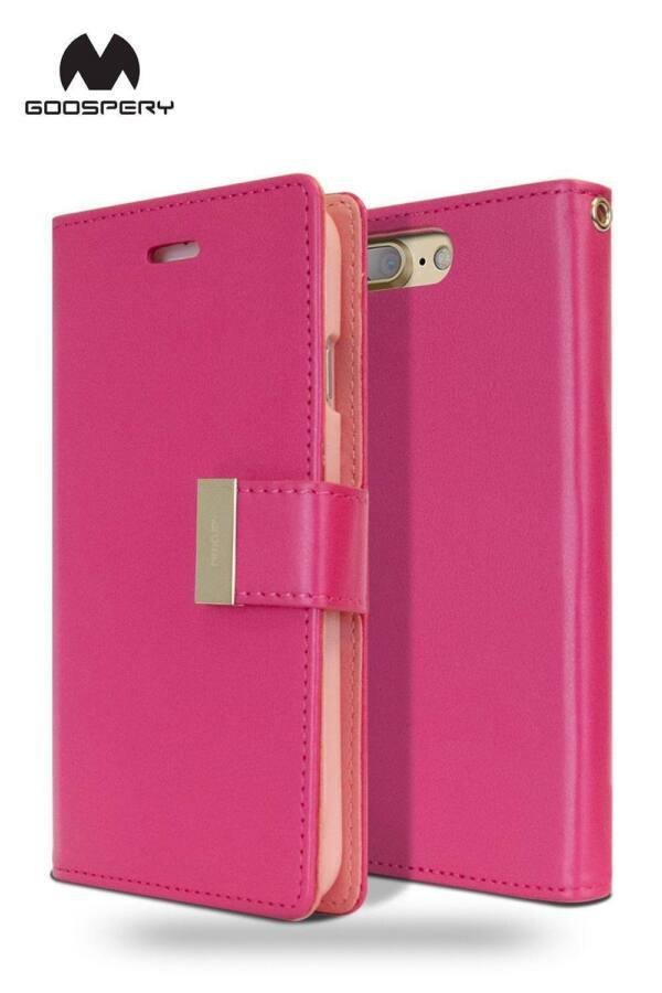 Hot Pink Top Diary Flip Case