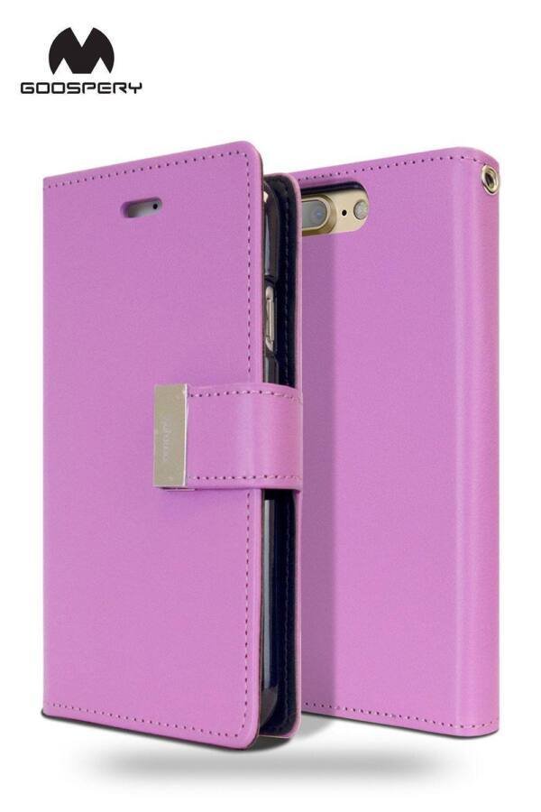 Purple Top Diary Flip Case
