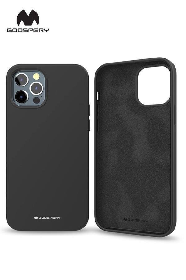 Black Goospery Liquid Silicone Case