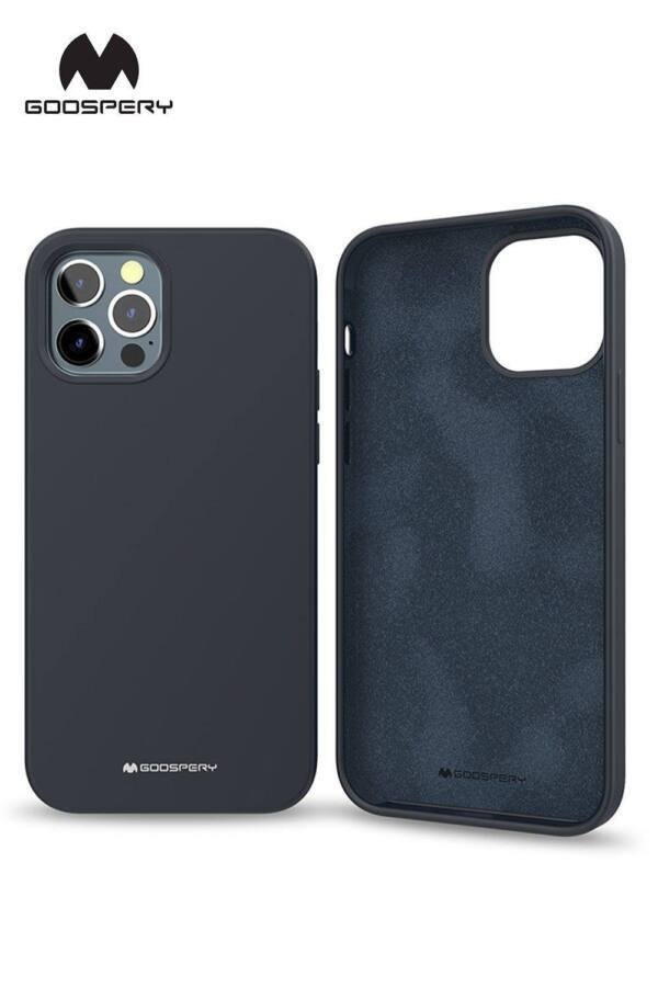 Navy Goospery Liquid Silicone Case