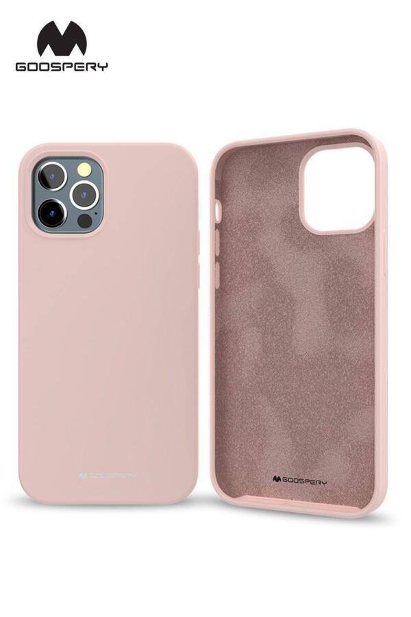 Pink Sand Goospery Liquid Silicone Case