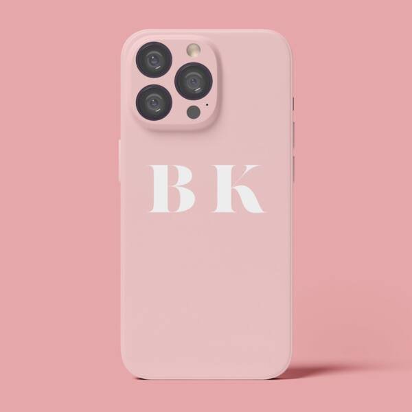 Custom Initials Silicone iPhone Case - Image 8