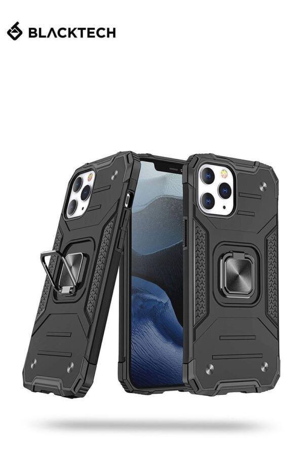 Black Blacktech Robot Magnet Case