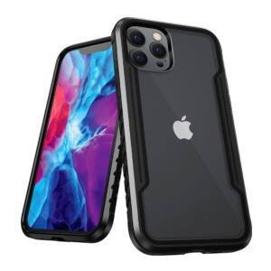 Black Premium Defense Shield Dropproof Aluminum Alloy Case