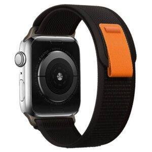 Black TG Trail Loop Nylon Apple Watch Band